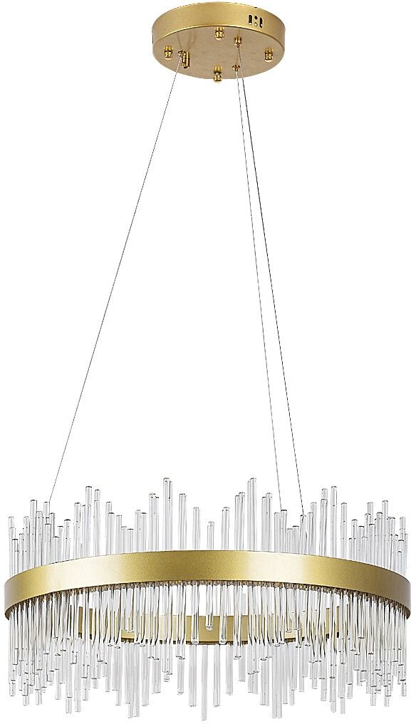 Rabalux Mabel lampe suspendue x36 W transparent-doré 72227