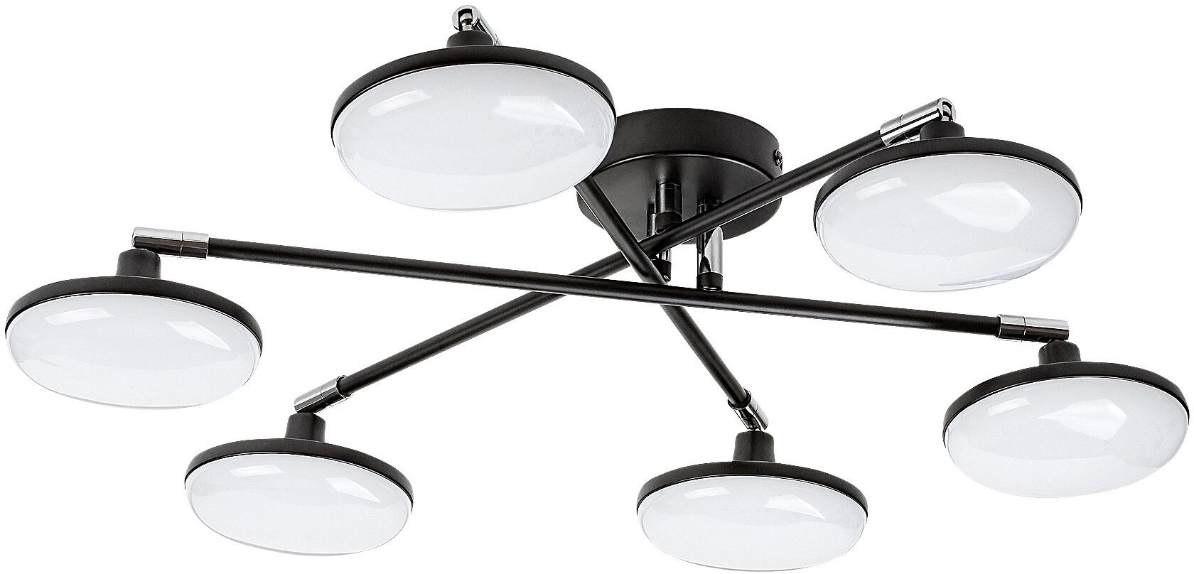 Rabalux Madi plafonnier x24 W blanc-noir 71063