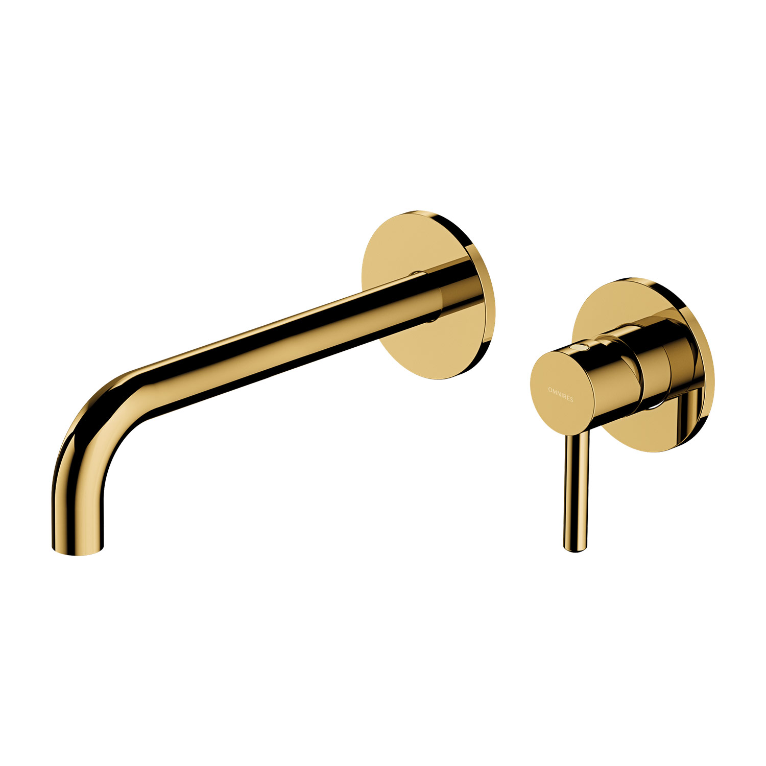Omnires Y mitigeur de lavabo encastrée doré Y1215HLROGL
