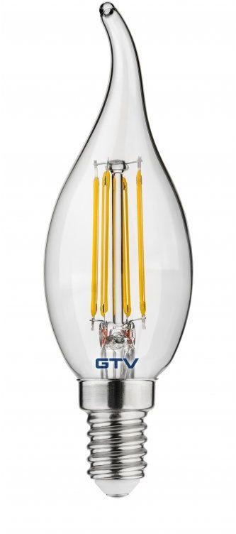 GTV ampoule led 1x4 W 3000 K E14 LD-C35FLE4-30L