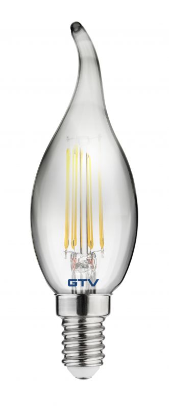 GTV ampoule led 1x4 W 1800 K E14 LD-C35FP4-18L
