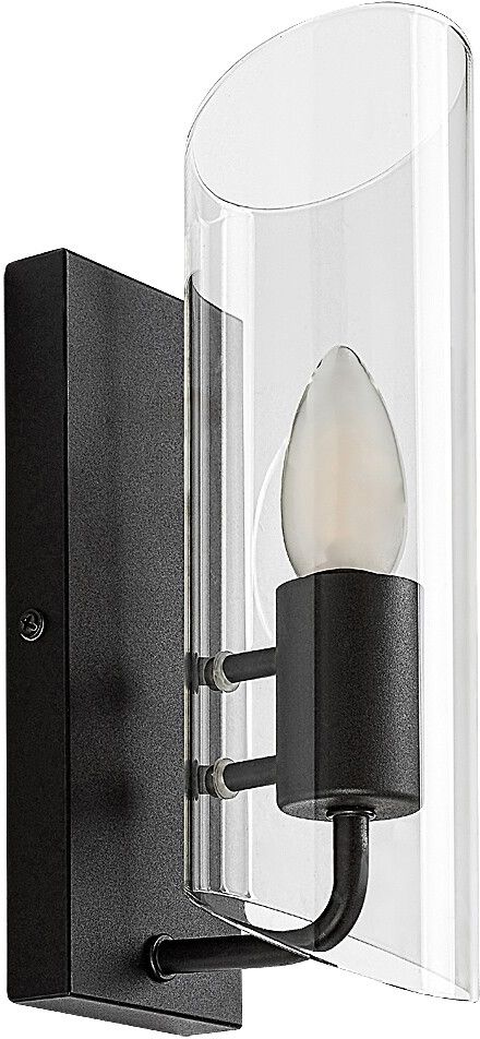 Rabalux Teodoro applique murale 1x12 W noir-transparent 75027