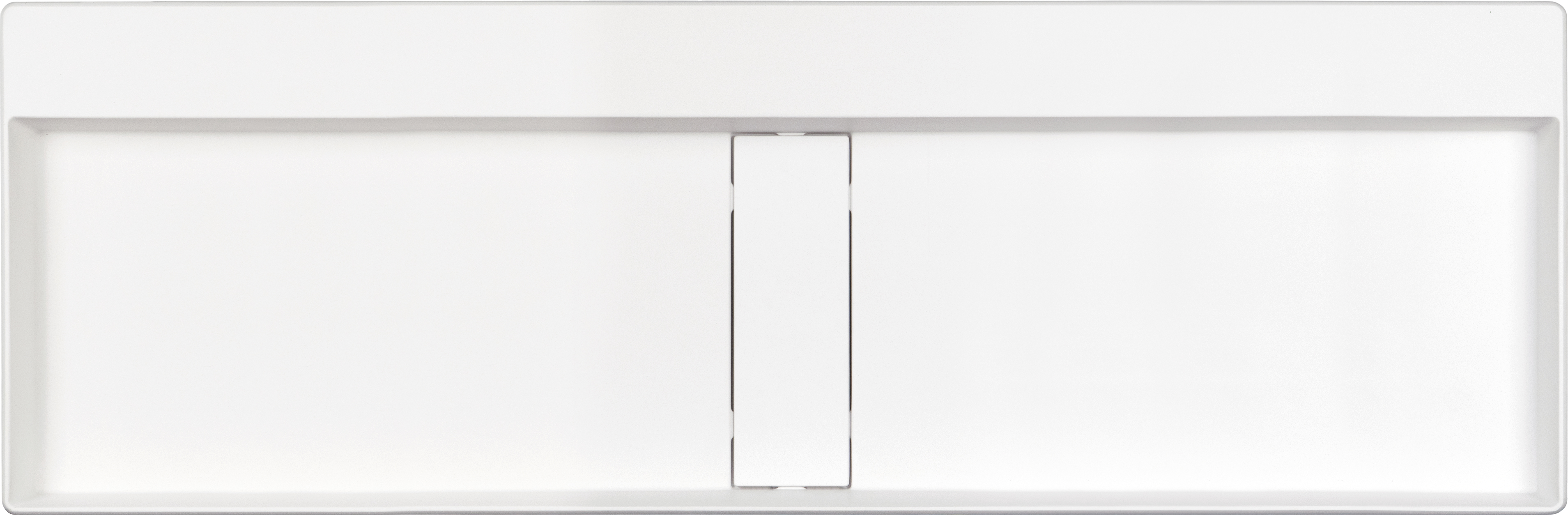 Deante Blur lavabo 120x40 cm rectangulaire à poser blanc CQB_AU2S