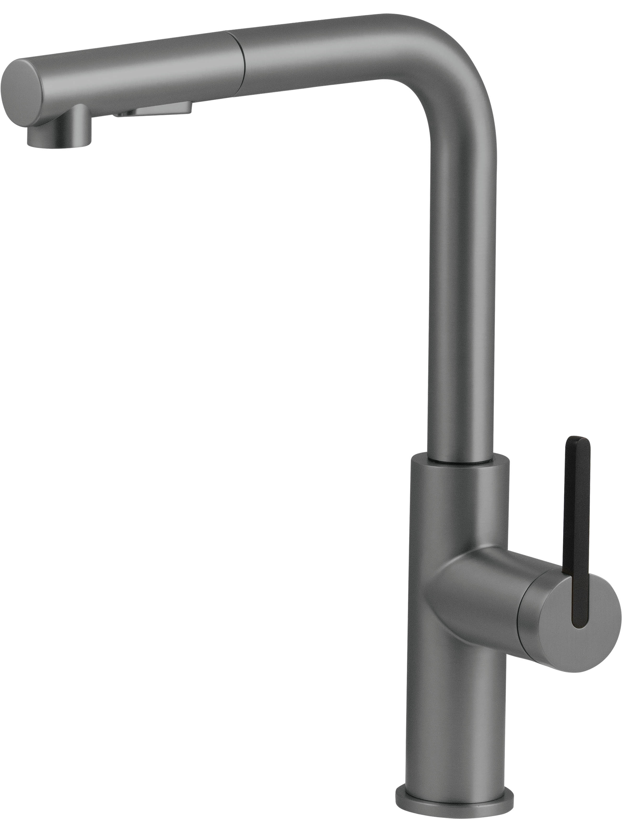 Deante Momi mitigeur de cuisine sur pied graphite/gris BKM_D73M