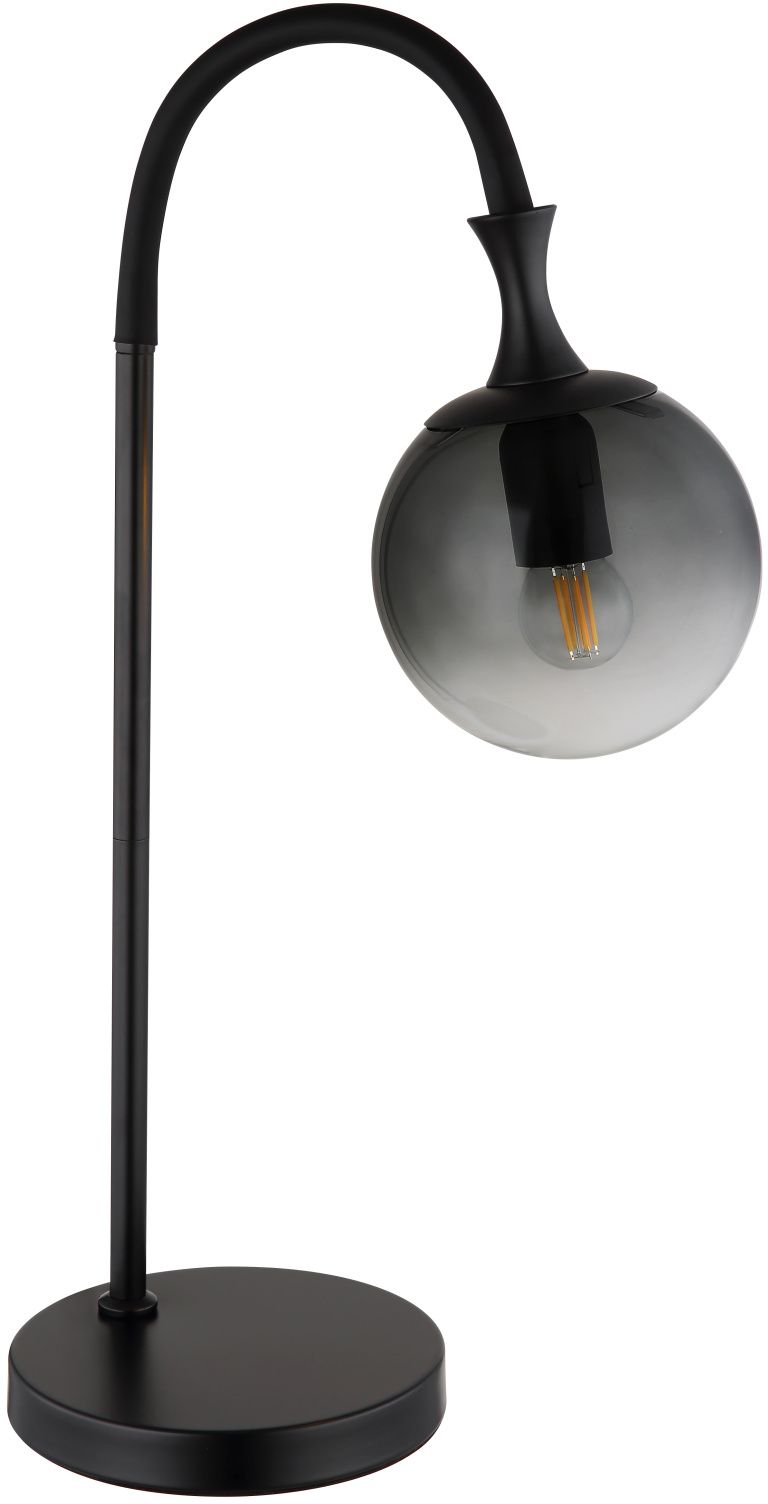 Globo Lighting Dalton lampe de table 1x10 W noir-fumé 15885T