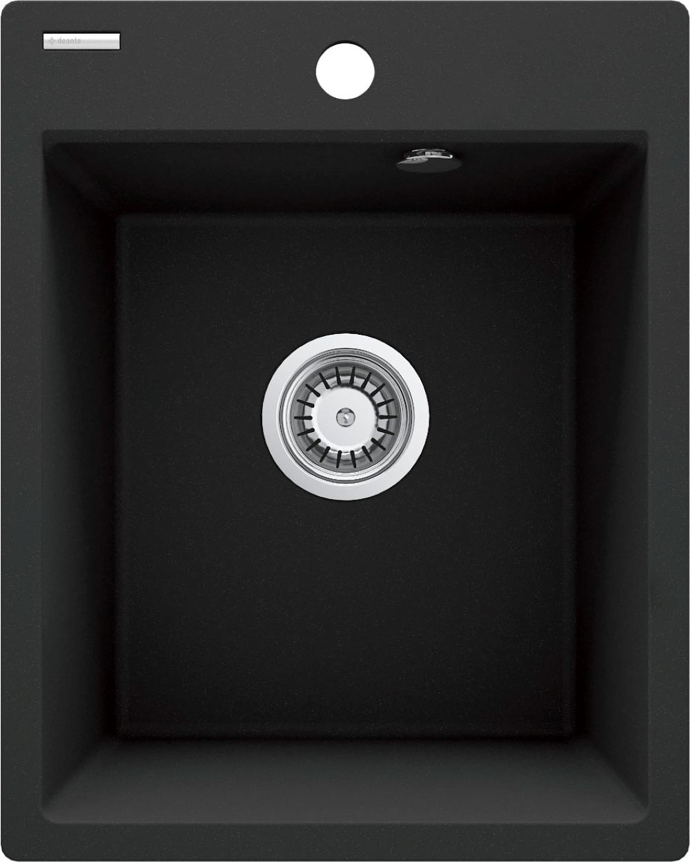 Deante Corio évier en granit 50x40 cm gris/graphite/onyx ZRC_G103