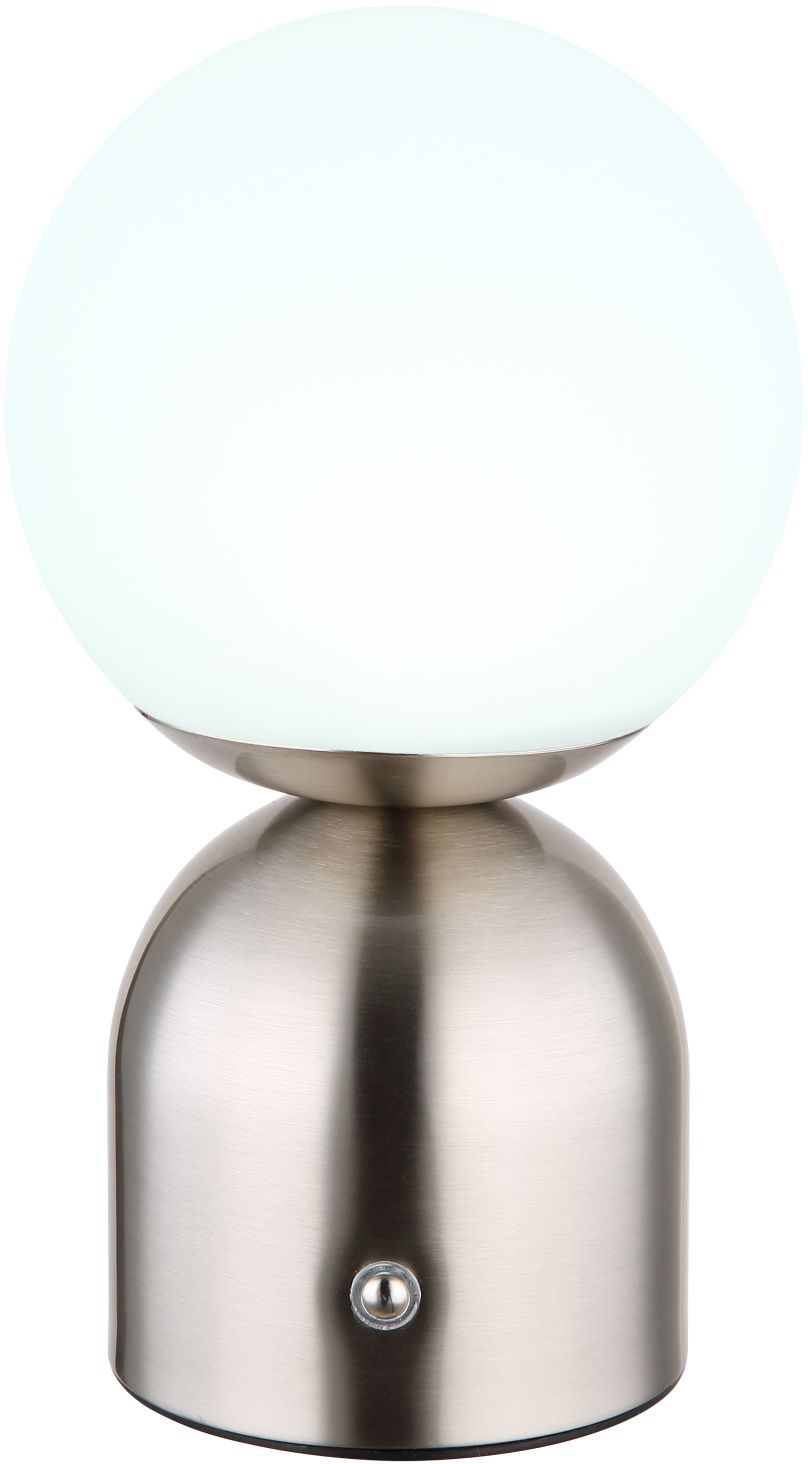Globo Lighting Julsy lampe de table 1x2.5 W blanc-nickel 21006N