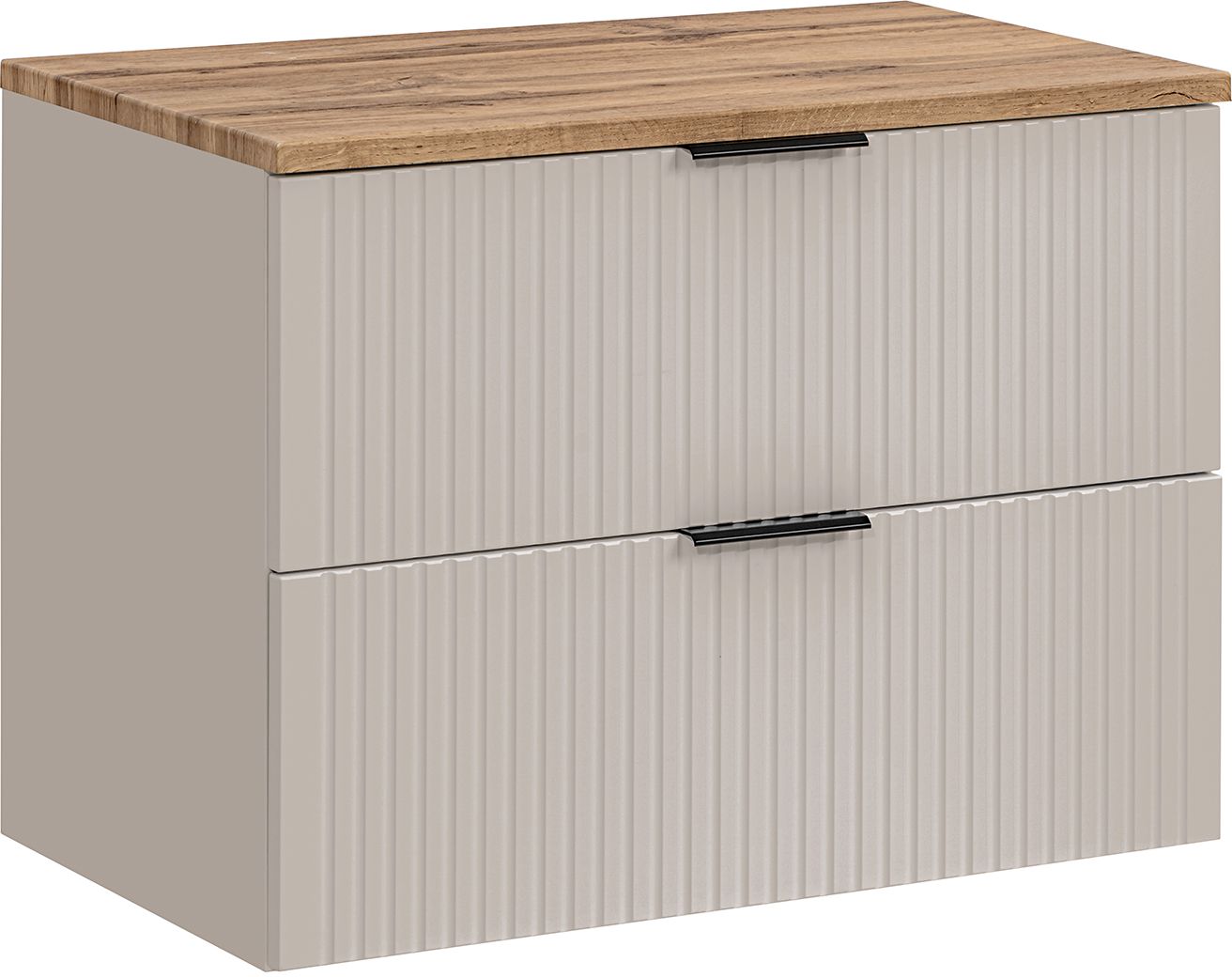 Set armoire Comad Adel Cashmere ADEL CASHMERE 82-80-2S, plan de travail suspendu Comad Adel Oak BLAT UN. 89-80-B WOTAN