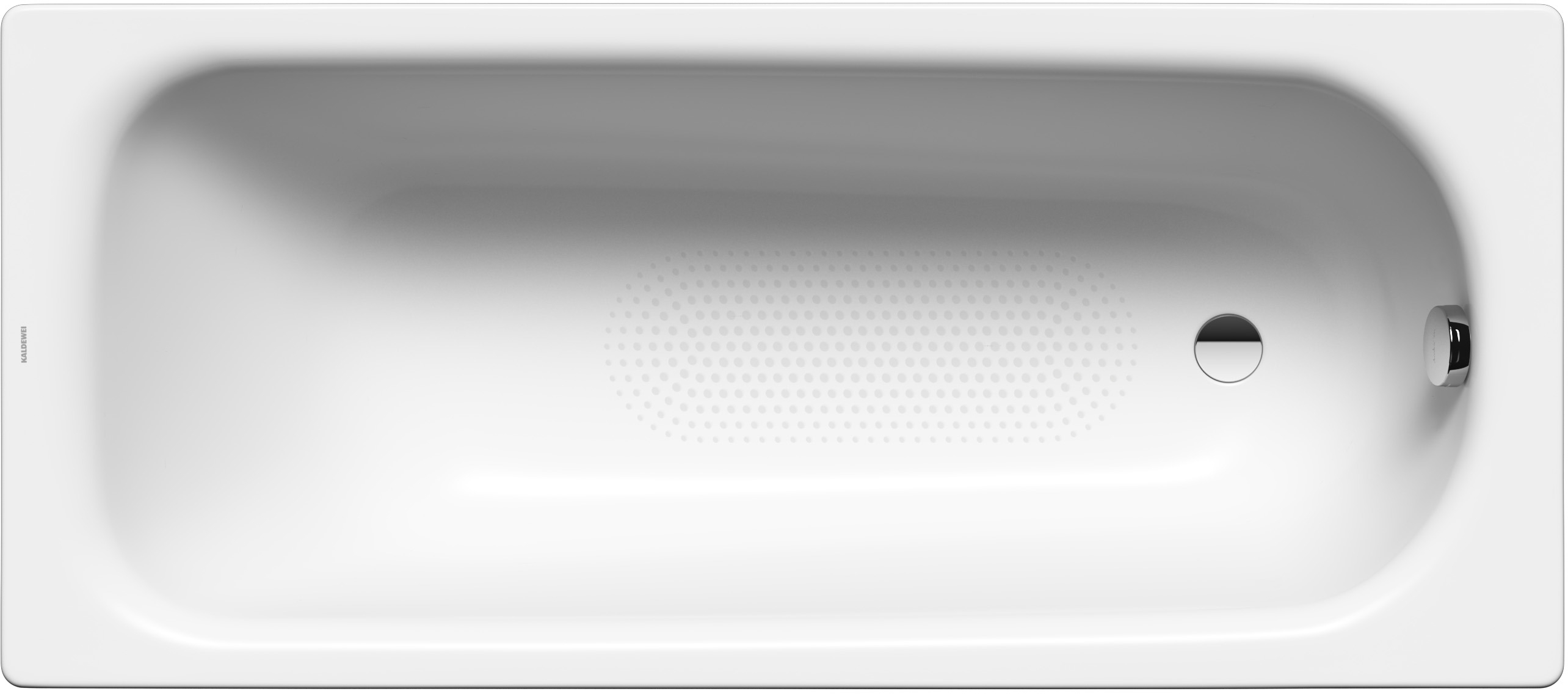 Kaldewei Saniform Plus baignoire rectangulaire 160x75 cm blanc 112534013001