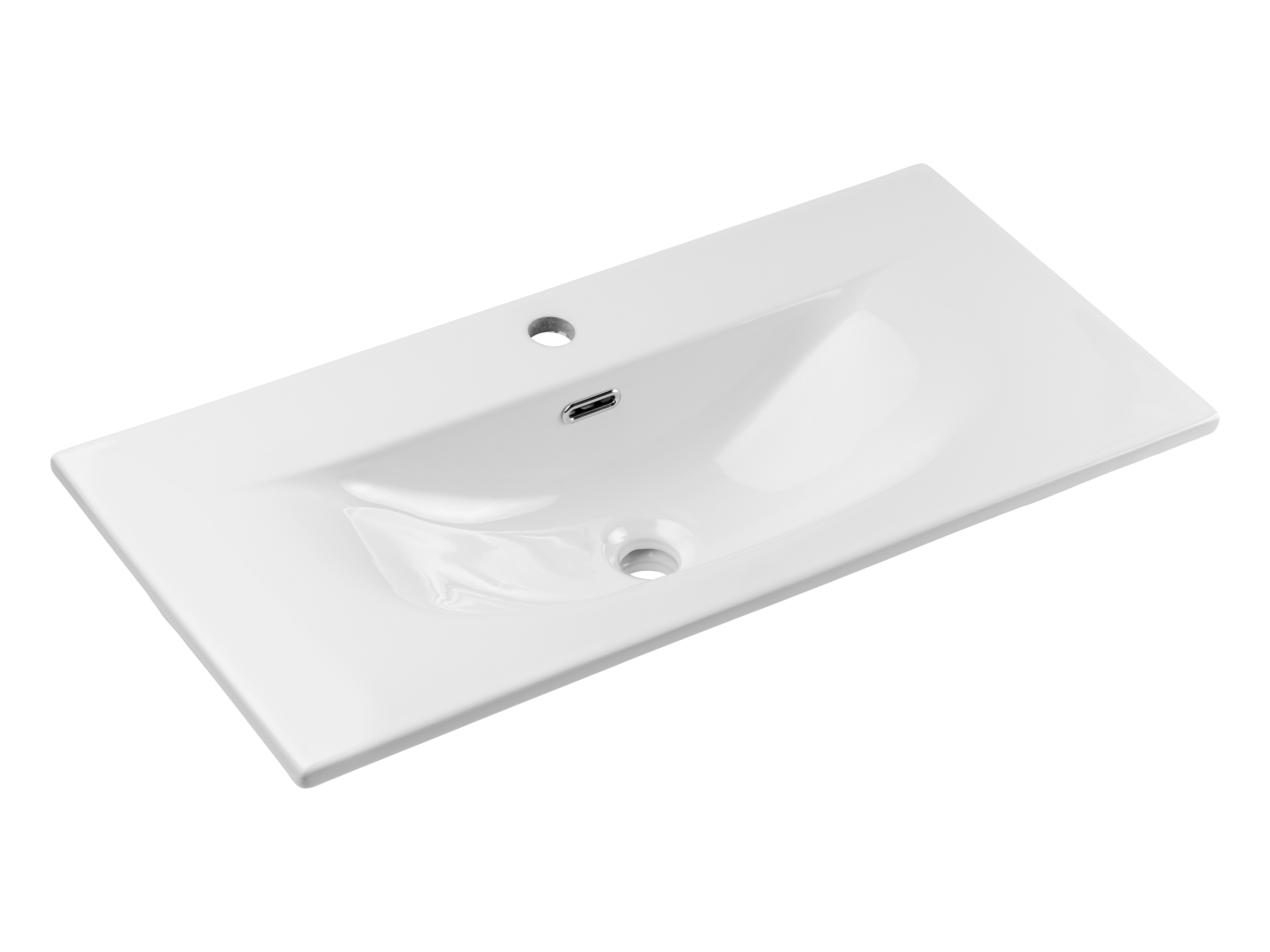 Comad Sky 3 lavabo 80x40 cm rectangulaire de meuble blanc SKY 3 80CM DP (E-8099-3-80)