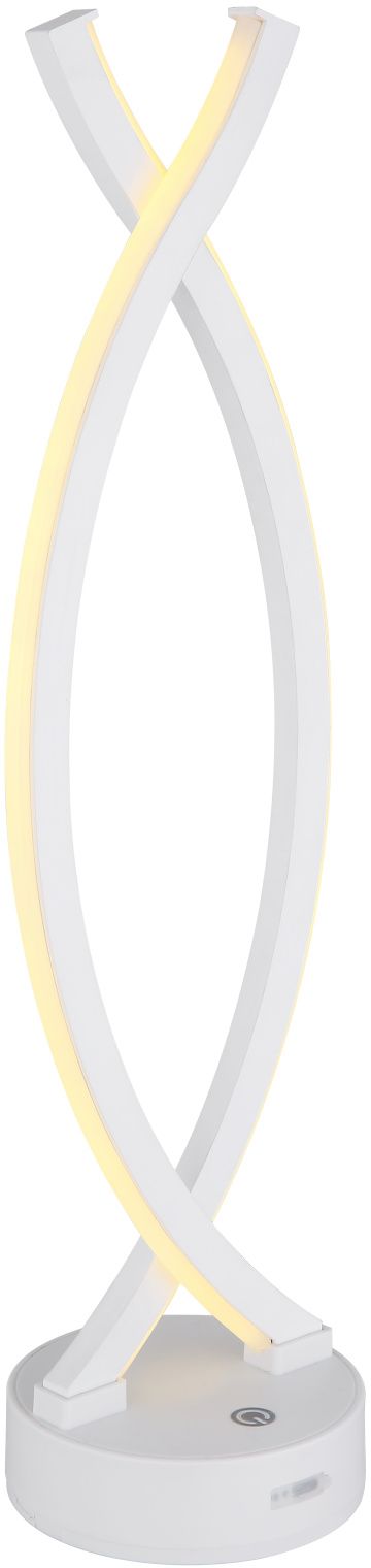 Globo Lighting Hela lampe de table 1x1 W blanc 58457W