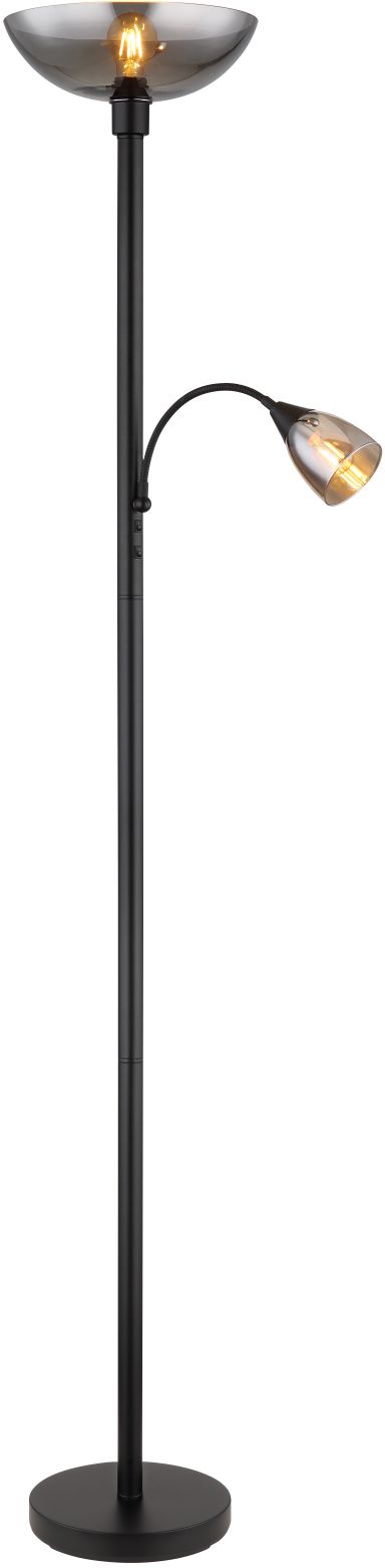 Globo Lighting Blade lampadaire 2x60 W noir 58903