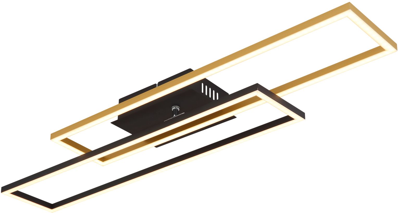 Globo Lighting Dakari plafonnier 1x30 W noir-doré 67208-30G