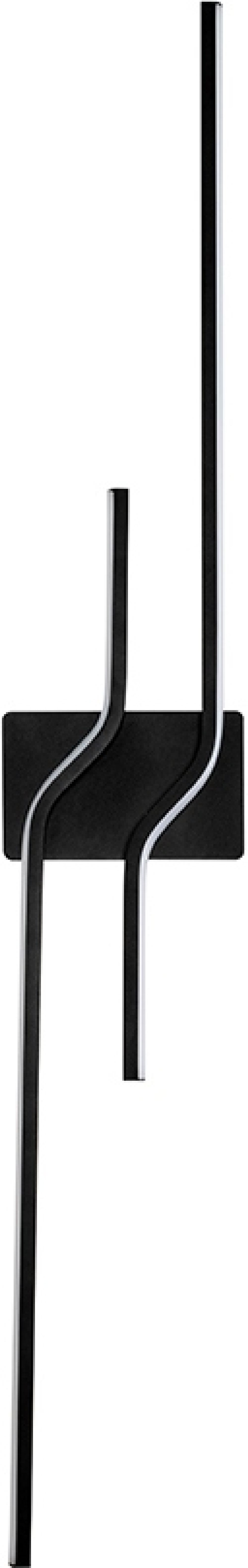 Moosee Roche applique murale 1x25 W noir MSE1501100413