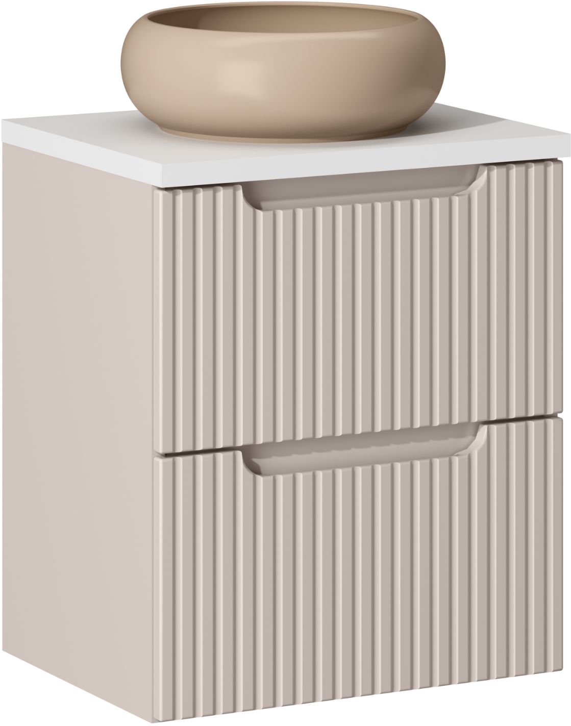 Set armoire Comad Nova Cashmere NOVACASHMERE 82-50-2S, lavabo Comad Wiki UN-WIKI-MC, NOVA WHITE 89-50