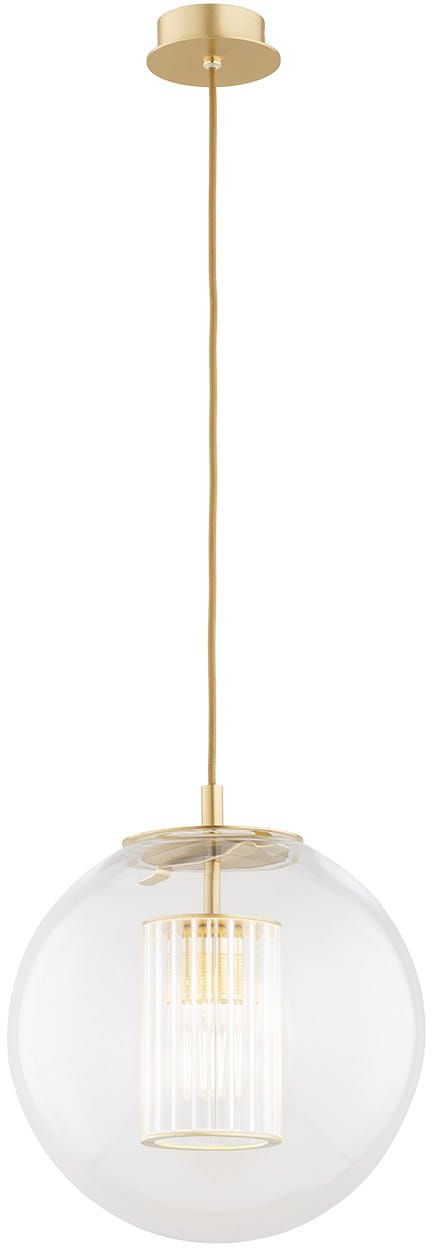 Argon Hampton lampe suspendue 1x15 W laiton-transparent 8626