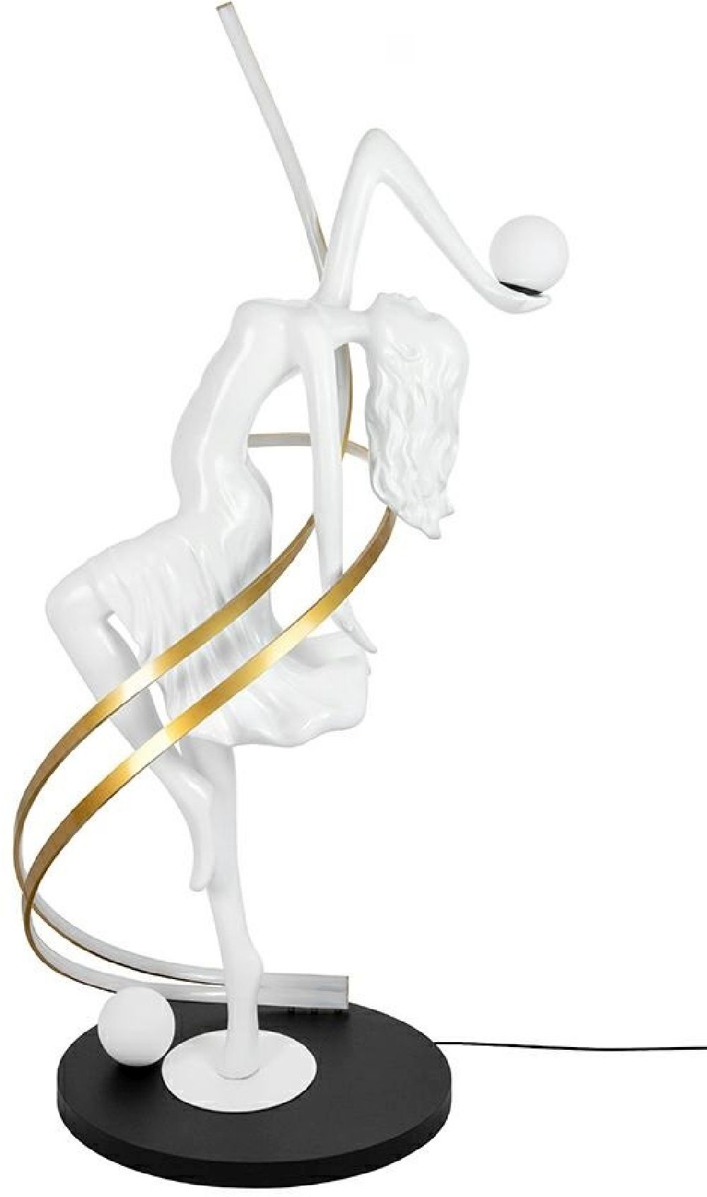 Moosee Dancing Queen lampadaire 2x40 W blanc MSE1501100428