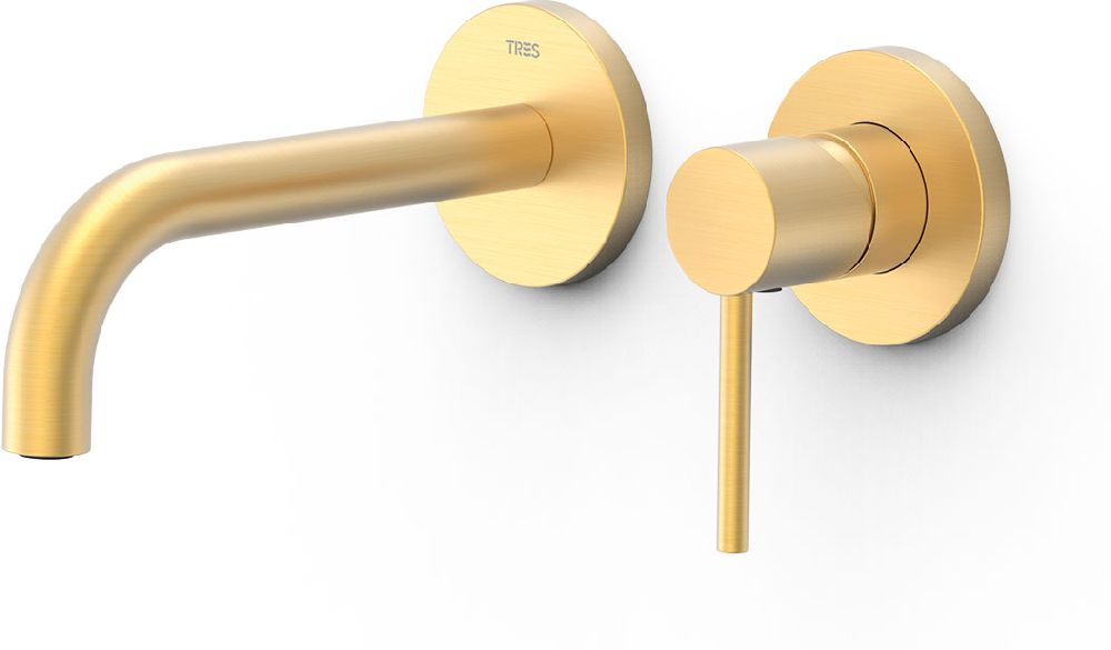 Tres Exclusive mitigeur de lavabo encastrée doré 26230021OM