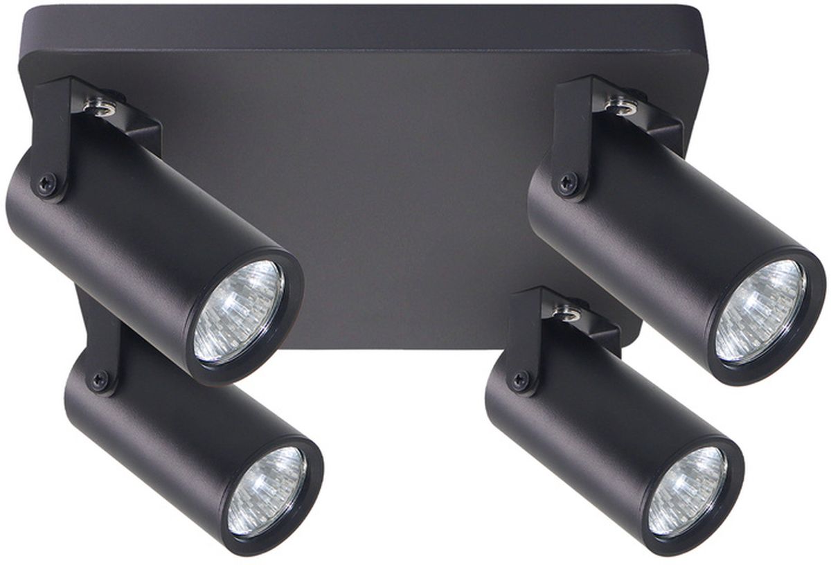 Candellux Gary plafonnier 4x15 W noir 98-28143