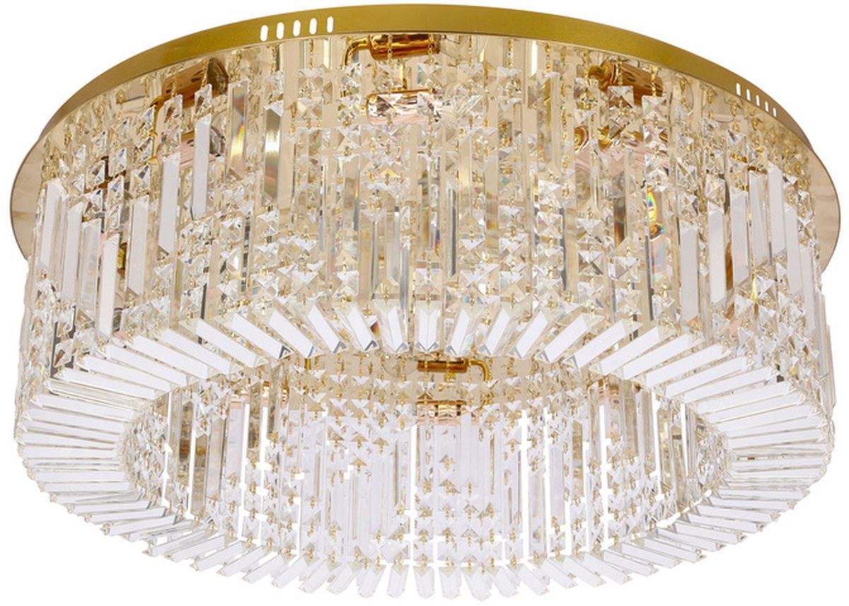 Candellux Maranga plafonnier x28 W doré-cristal 18-33345