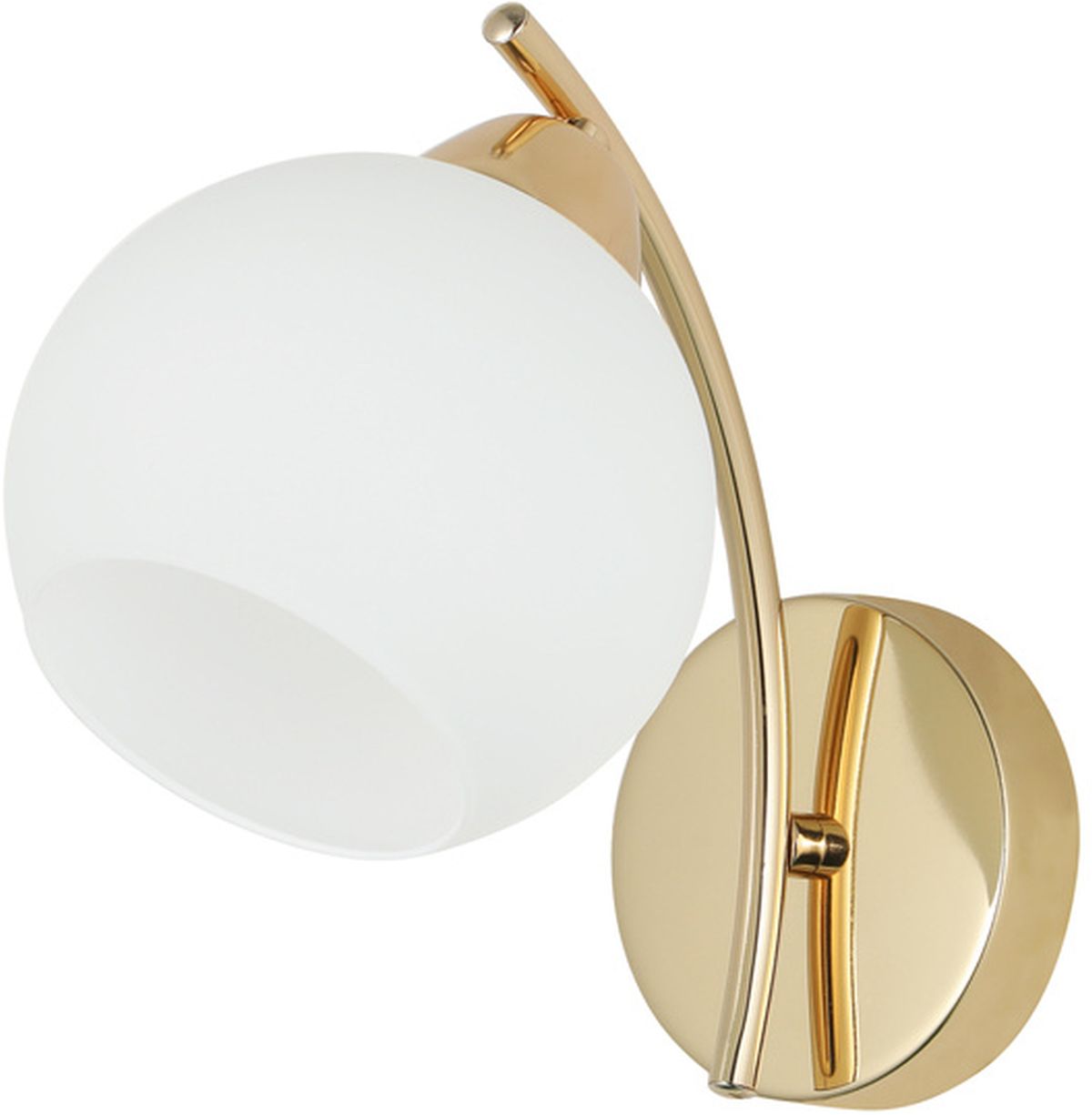 Candellux Amos applique murale 1x40 W blanc-doré 21-38593