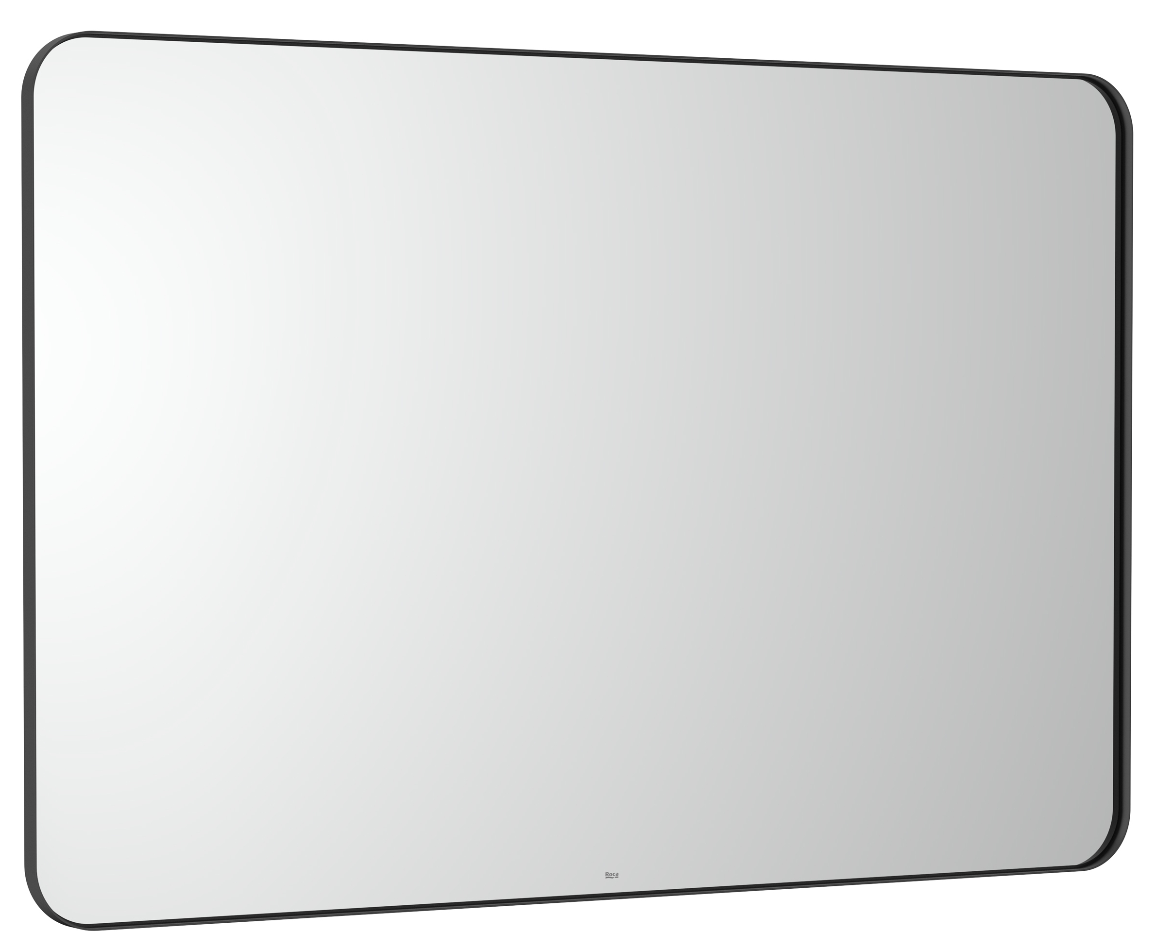 Roca Luna miroir 120x80 cm rectangulaire noir A812416000