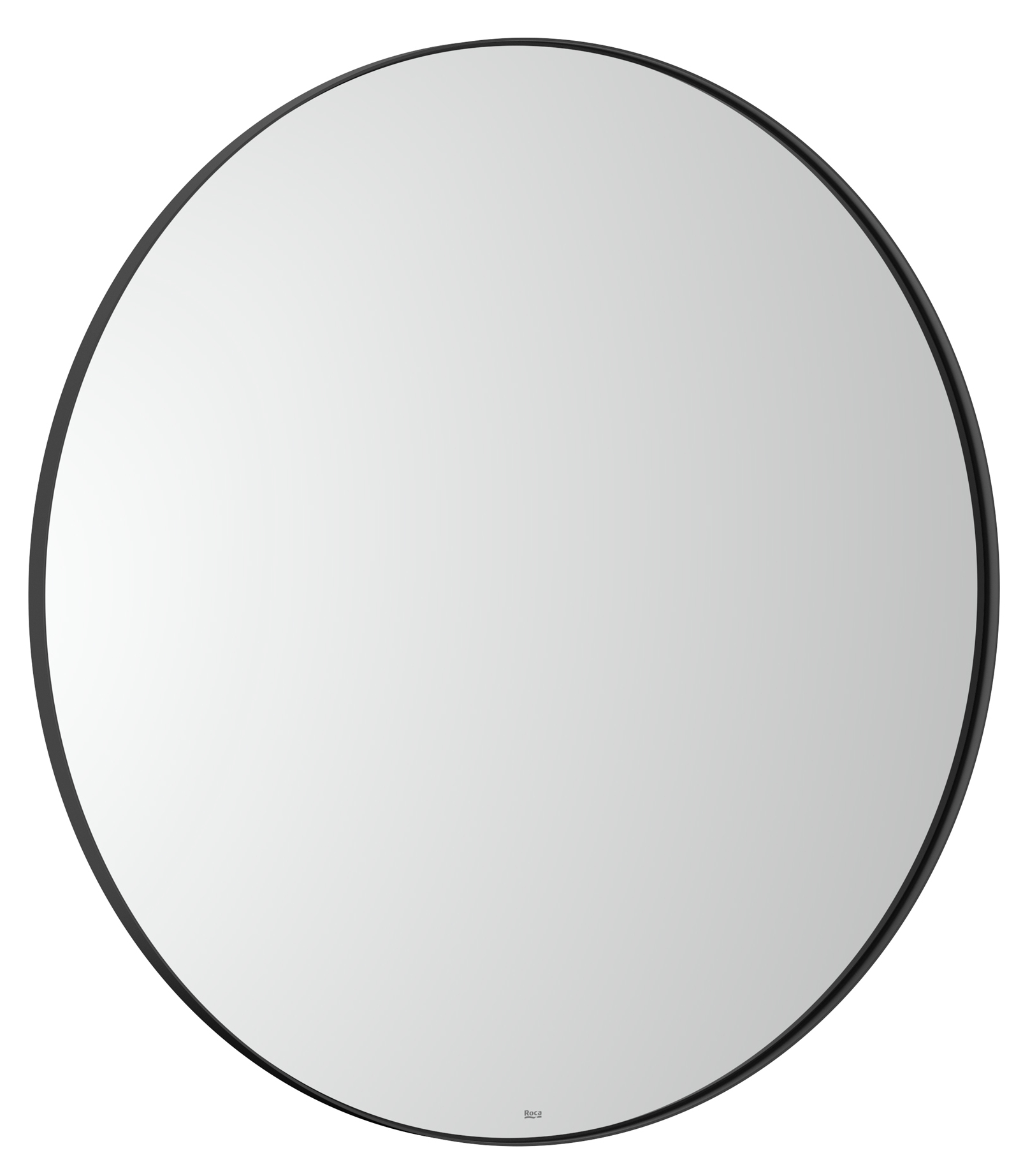 Roca Luna miroir 80x80 cm circulaire noir A812418000