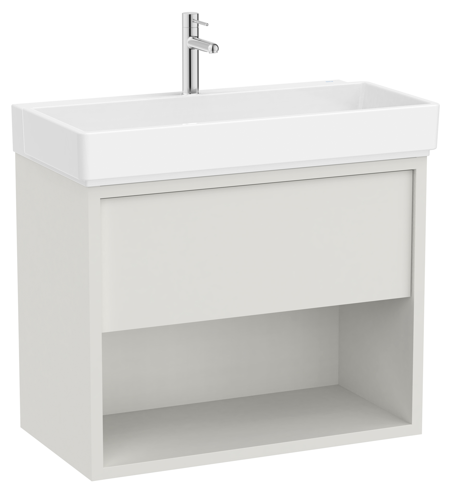 Roca Tura lavabo avec meuble 80 cm blanche A852030558