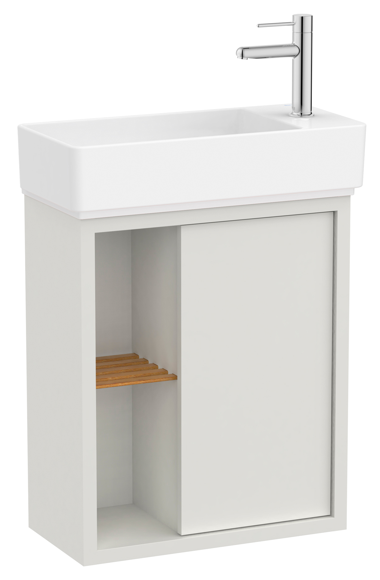 Roca Tura lavabo avec meuble 55 cm blanche A852022558