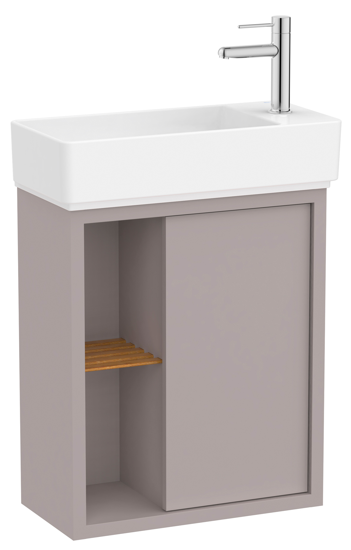 Roca Tura lavabo avec meuble 55 cm grise A852022559