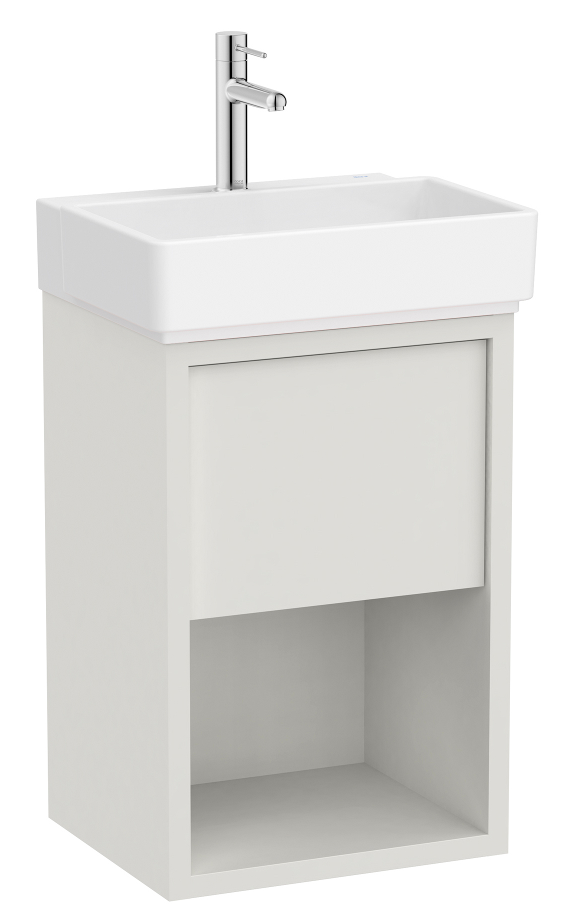 Roca Tura lavabo avec meuble 45 cm blanche A852023558