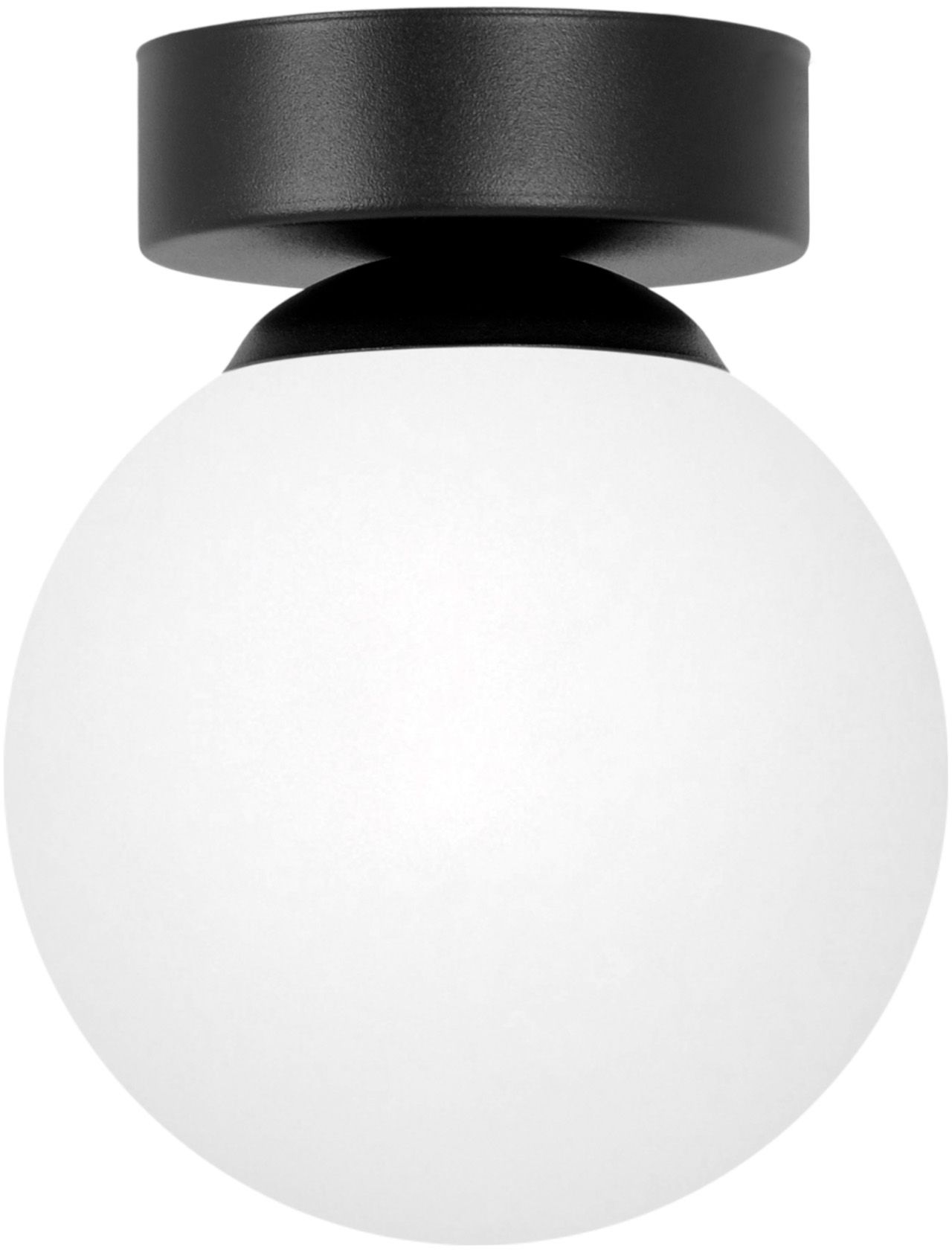 Kaja Inez plafonnier 1x10 W blanc-noir K-5360