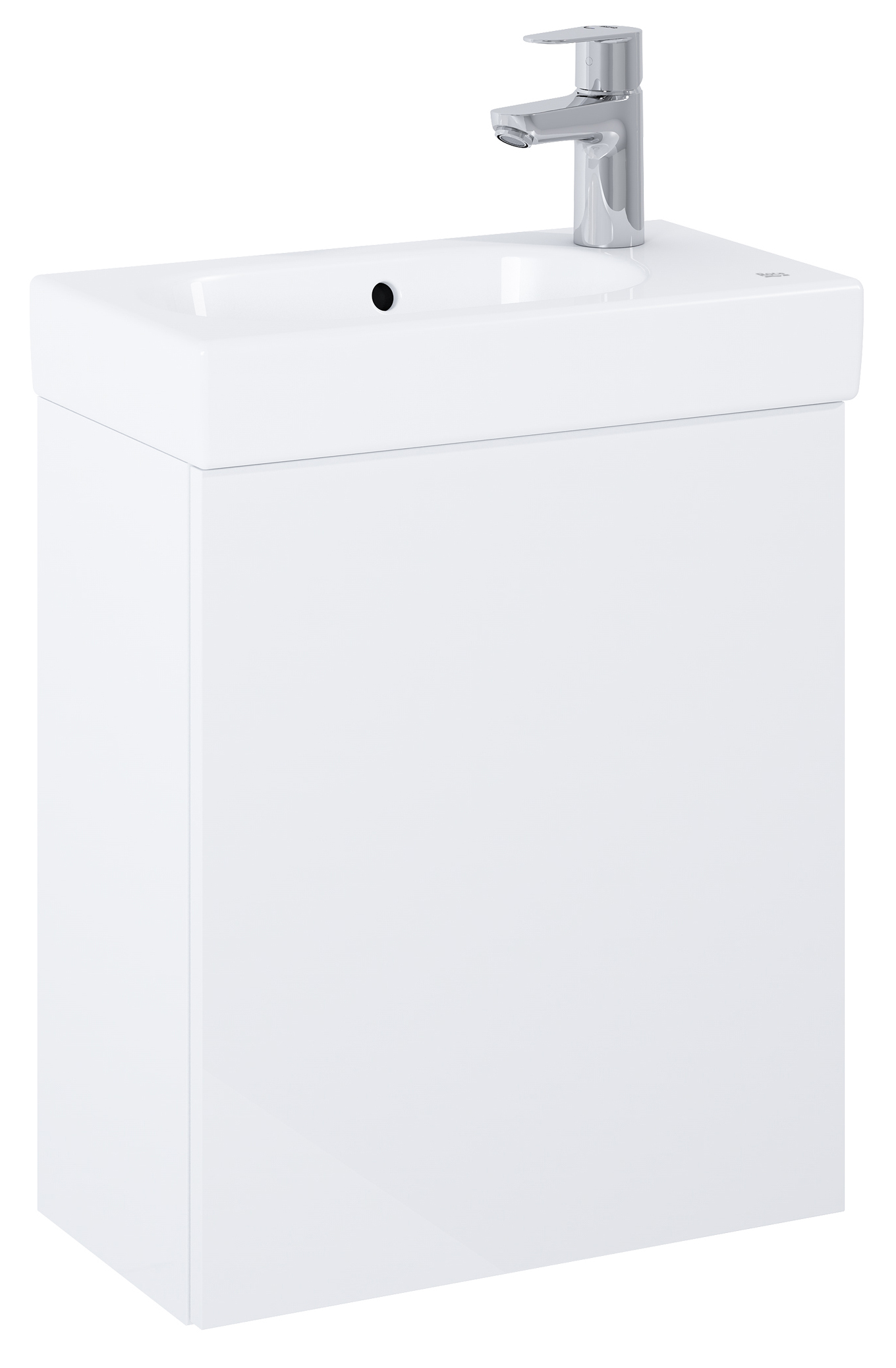 Roca Mini-N lavabo avec meuble 45 cm blanche A852445806