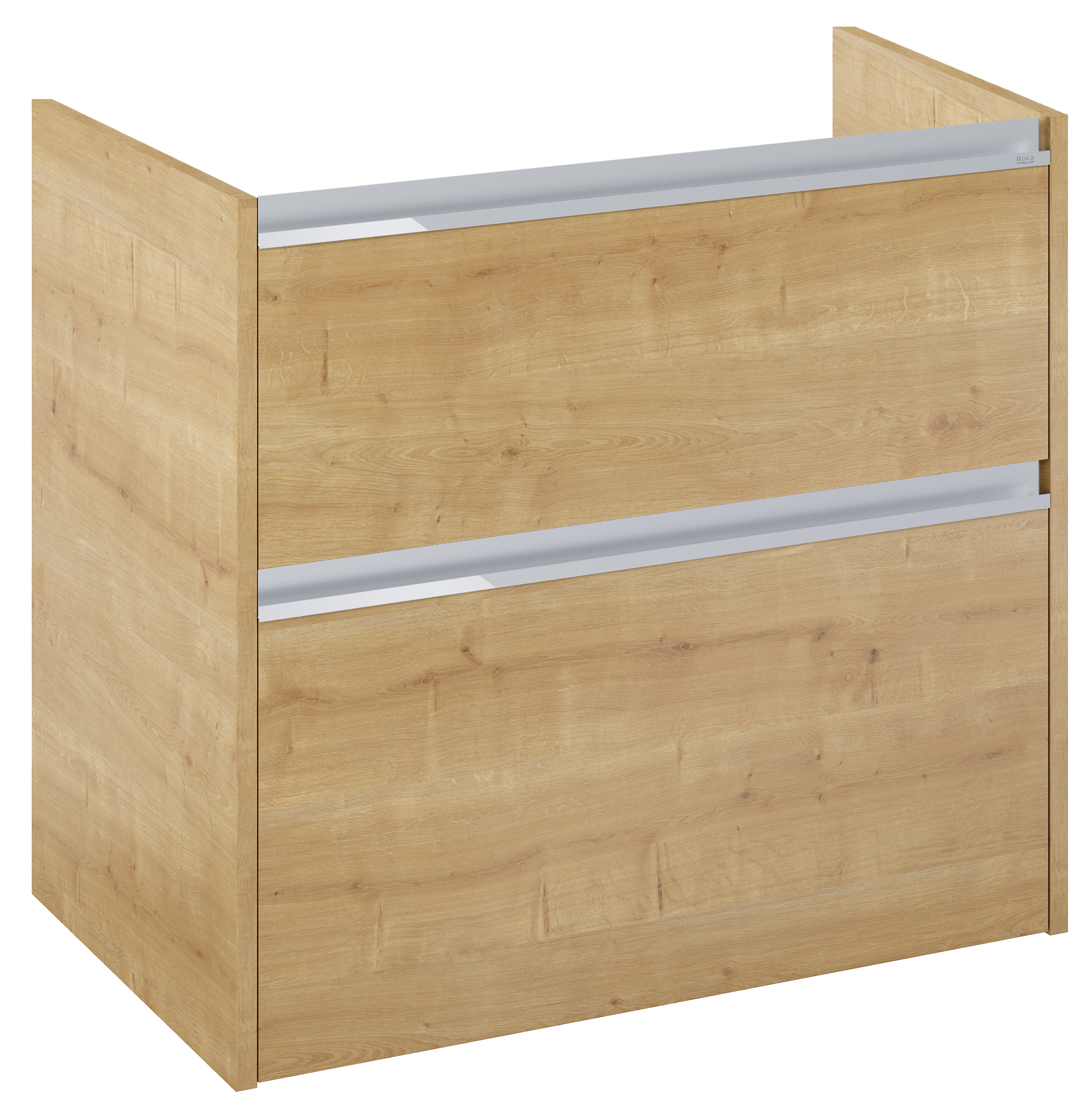 Roca Gap Pro armoire 78.5x46x66.3 cm sous-lavabo suspendu chêne A857898464