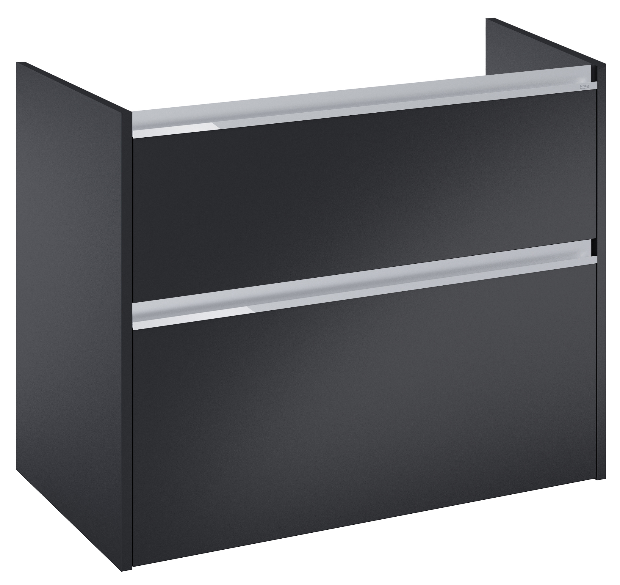 Roca Gap Pro armoire 78.5x46x66.3 cm sous-lavabo suspendu noir A857898532