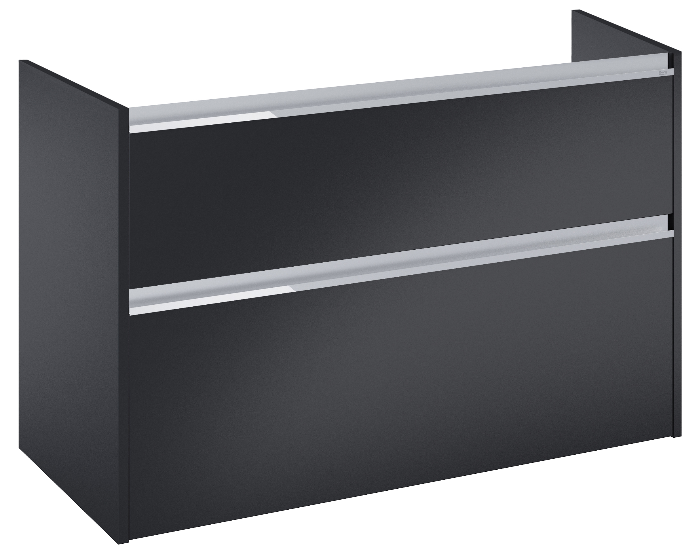 Roca Gap Pro armoire 98.5x46x66.3 cm sous-lavabo suspendu noir A857901532