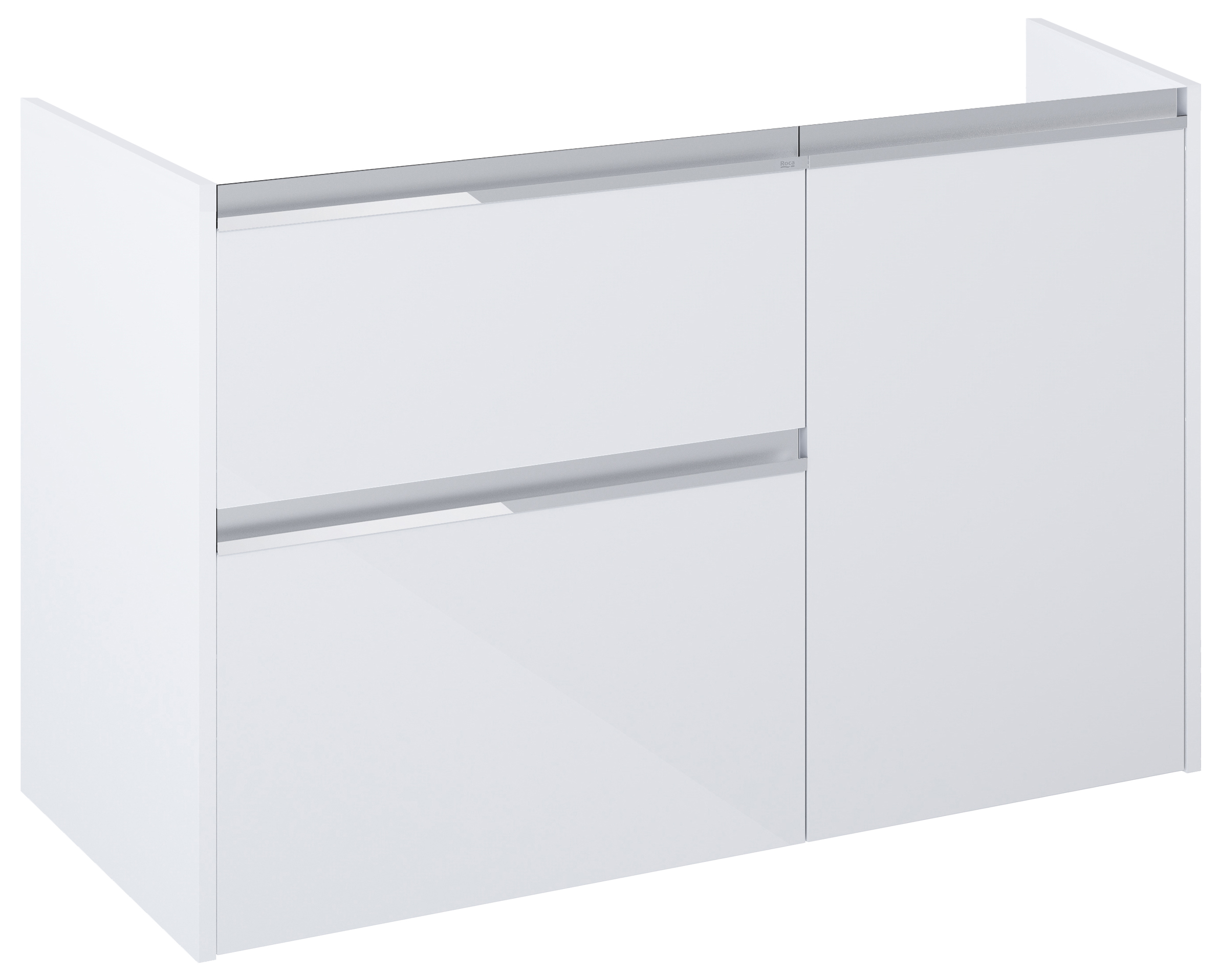 Roca Gap Pro armoire 98.5x45.1x63.5 cm sous-lavabo suspendu blanc A857904806