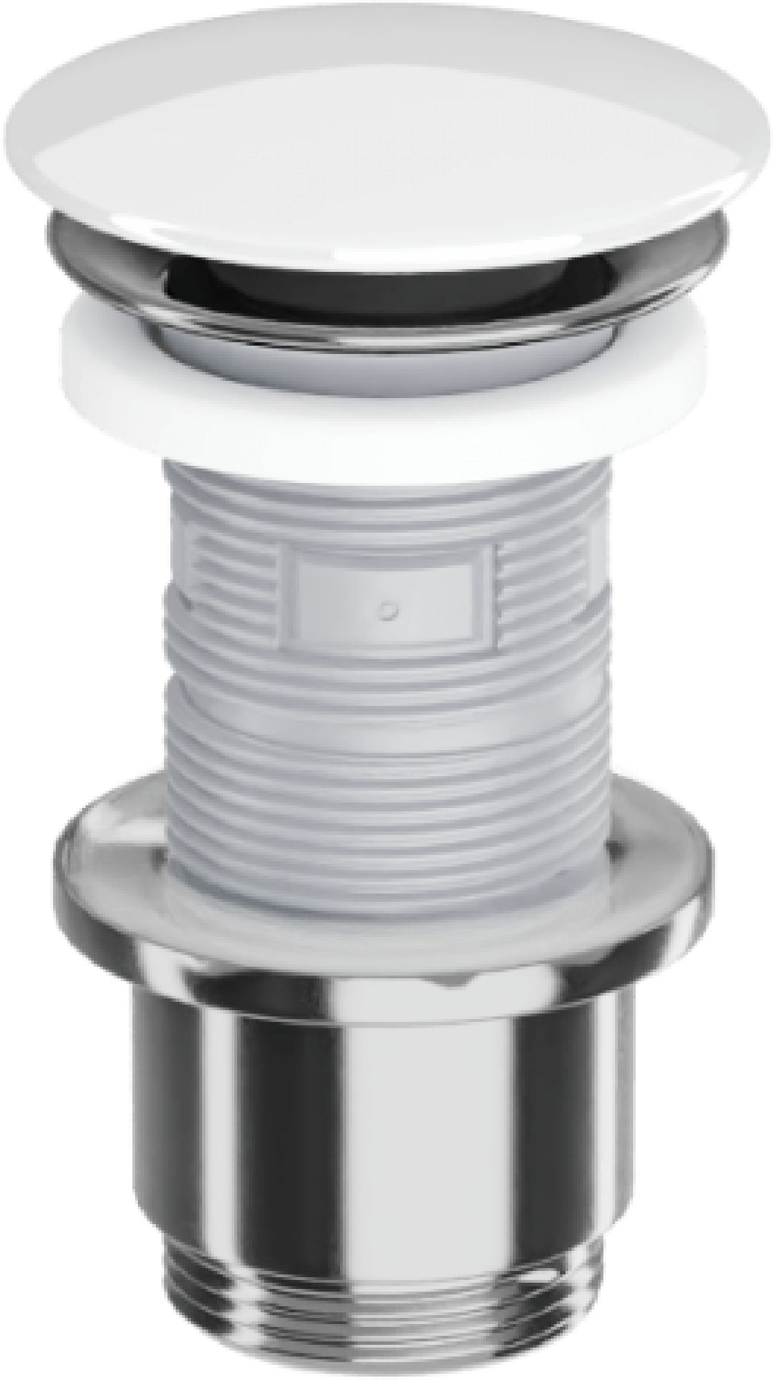 Excellent Design bonde de lavabo chrome-blanc ARIN.1485.K.01.WHCR