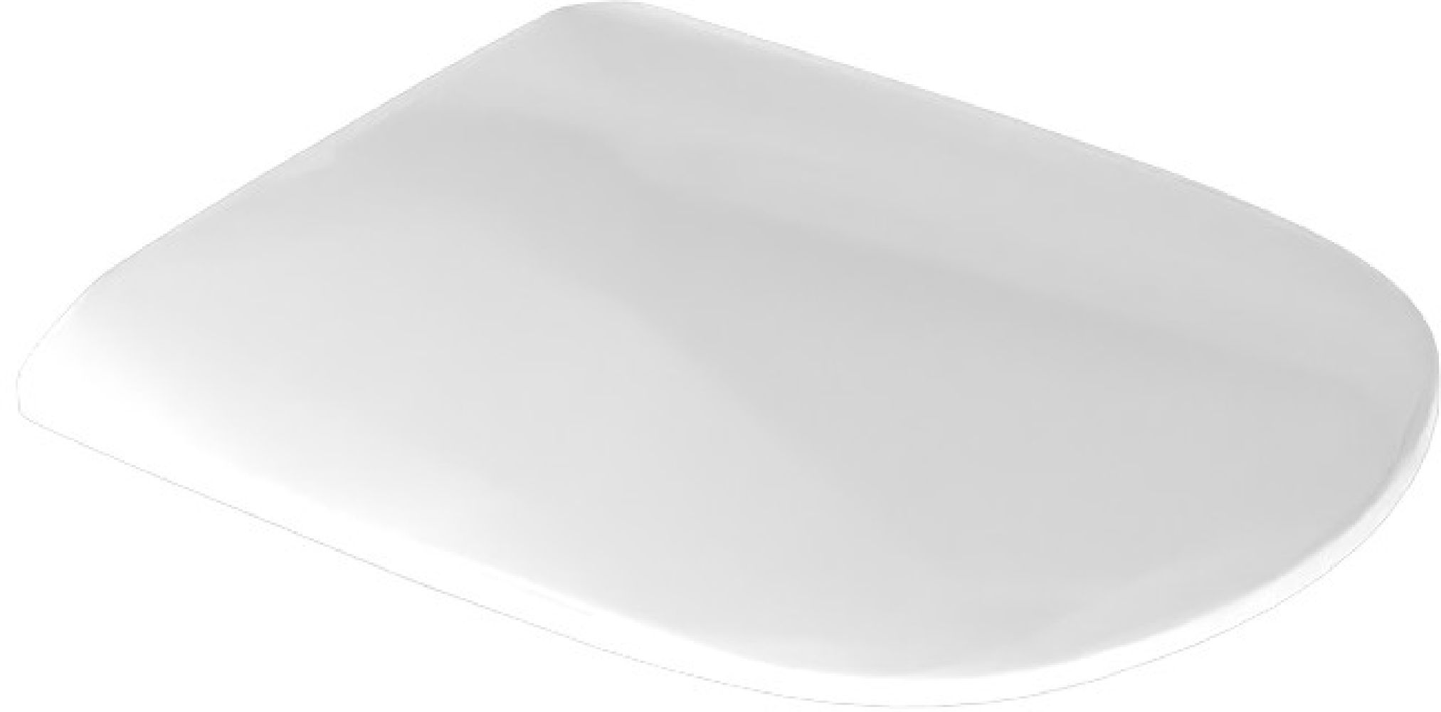 Excellent Luqa abattant de wc à descente amortie blanc CEAC.6405.480.WH