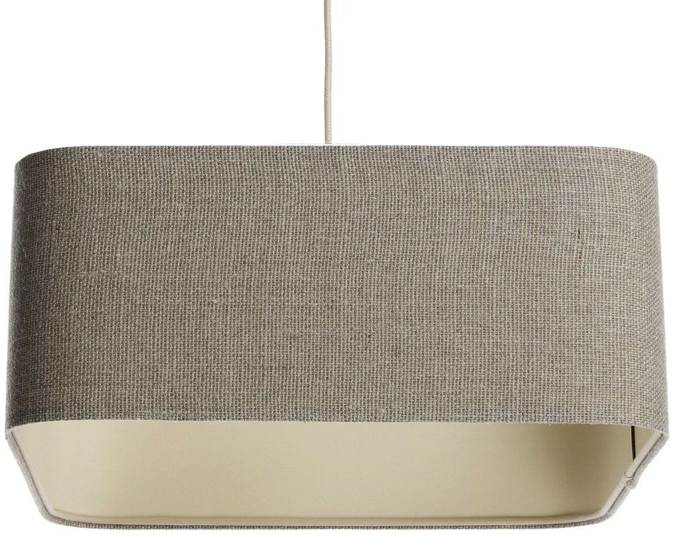 BPS Koncept Kwadro len light lampe suspendue 1x60 W beige KW-003-40W25