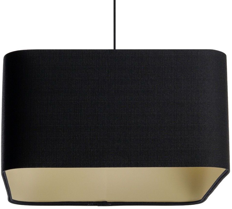 BPS Koncept Kwadro len light lampe suspendue 1x60 W noir KW-005-40W30