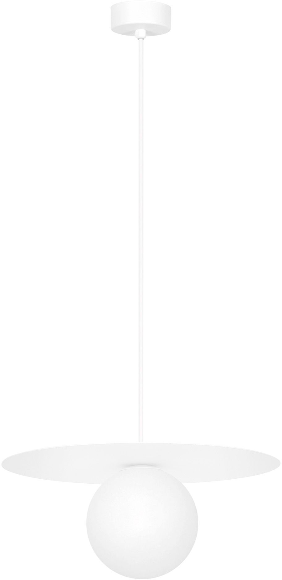 Kaja Robin lampe suspendue 1x10 W blanc K-5431