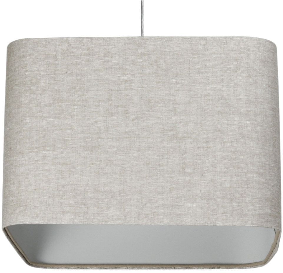 BPS Koncept Kwadro len light lampe suspendue 1x60 W gris/cendre-beige KW-010-40W20