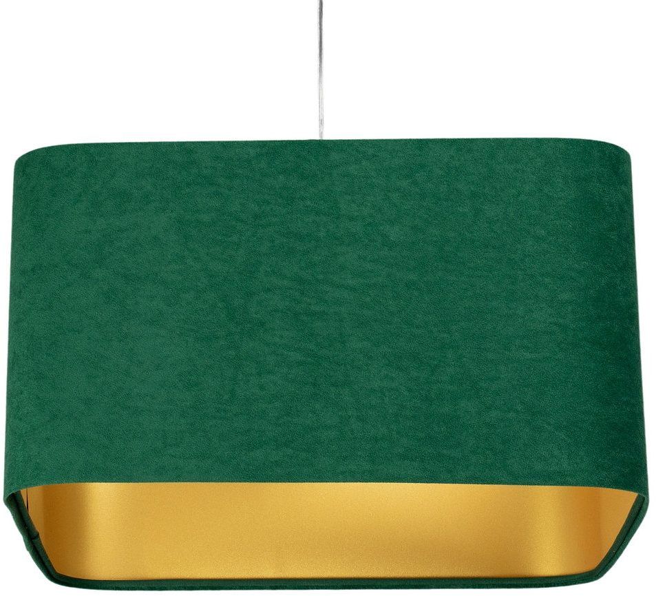 BPS Koncept Kwadro sue lampe suspendue 1x60 W vert-doré KW-104-40W30