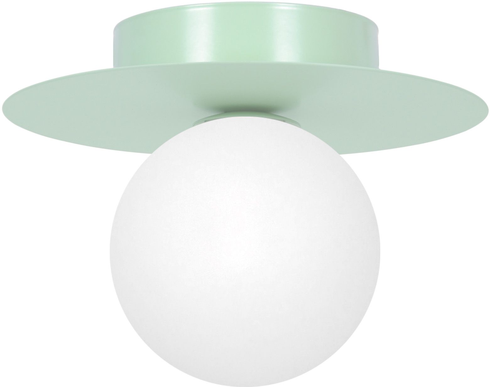 Kaja Robin plafonnier 1x10 W blanc-menthe K-5452