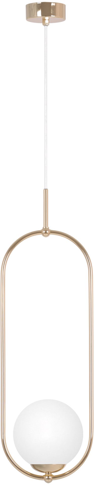 Kaja Ritus lampe suspendue 1x10 W blanc-doré K-5391