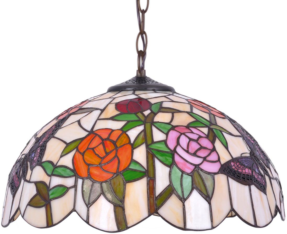 Kaja Rose lampe suspendue 1x20 W multicolore K-P16835