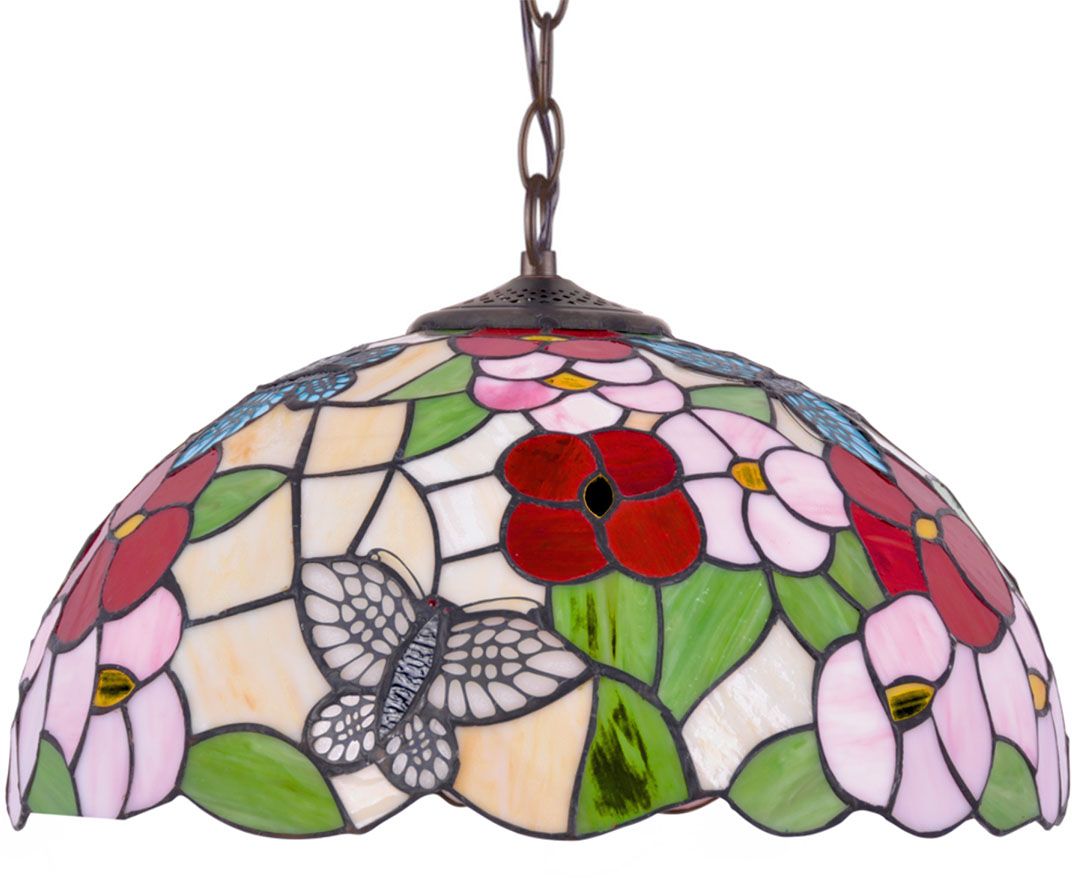 Kaja Butterfly lampe suspendue 1x20 W multicolore K-P161386