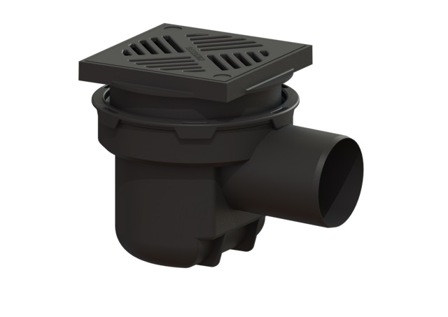 Kessel drain ponctuel cm noir 51101