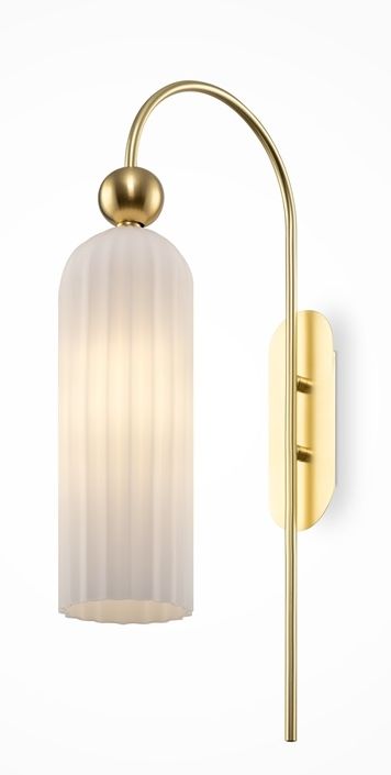 Maytoni Antic applique murale 1x40 W blanc-doré MOD302WL-01W